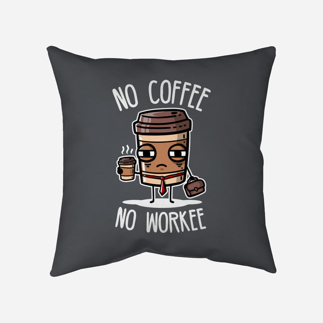 No Coffee-None-Non-Removable Cover w Insert-Throw Pillow-demonigote