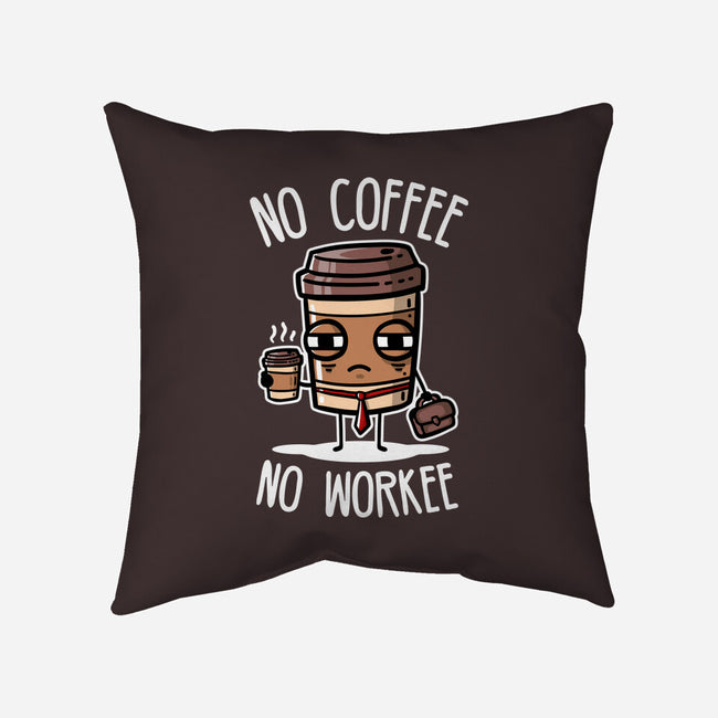 No Coffee-None-Non-Removable Cover w Insert-Throw Pillow-demonigote