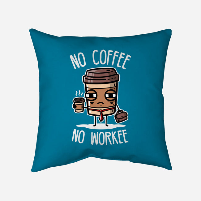No Coffee-None-Removable Cover-Throw Pillow-demonigote