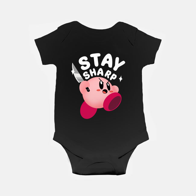 Kirby Stay Sharp-Baby-Basic-Onesie-Tri haryadi