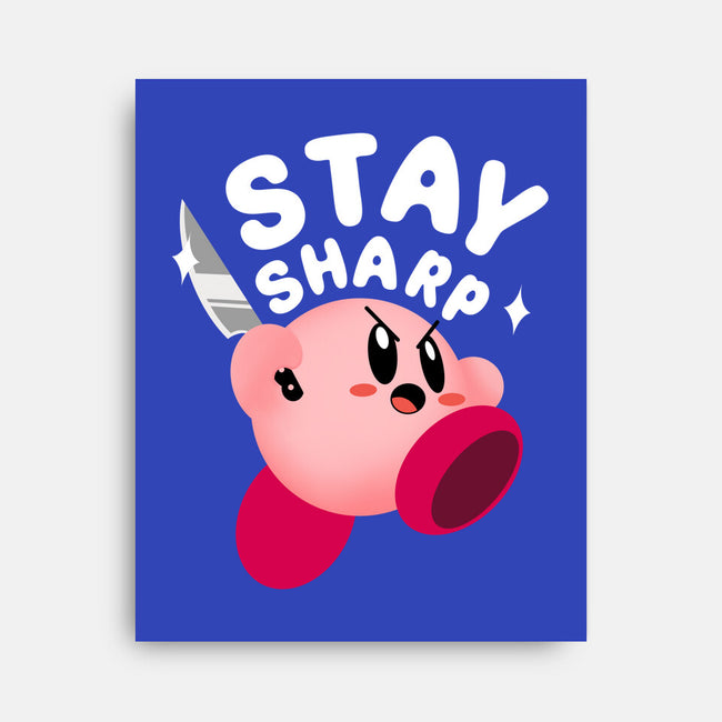 Kirby Stay Sharp-None-Stretched-Canvas-Tri haryadi