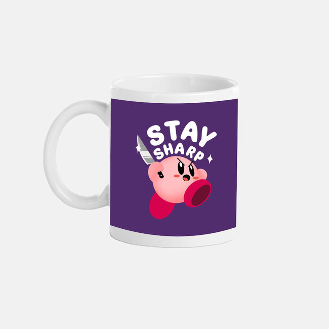 Kirby Stay Sharp-None-Mug-Drinkware-Tri haryadi