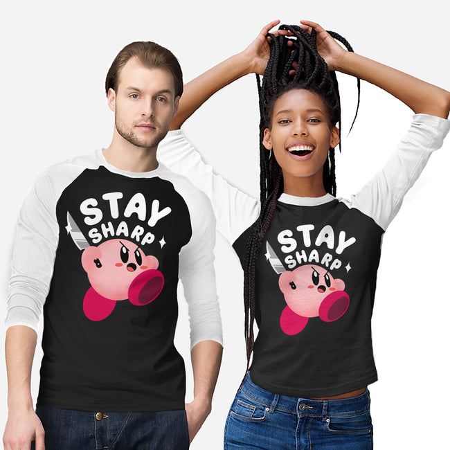 Kirby Stay Sharp-Unisex-Baseball-Tee-Tri haryadi