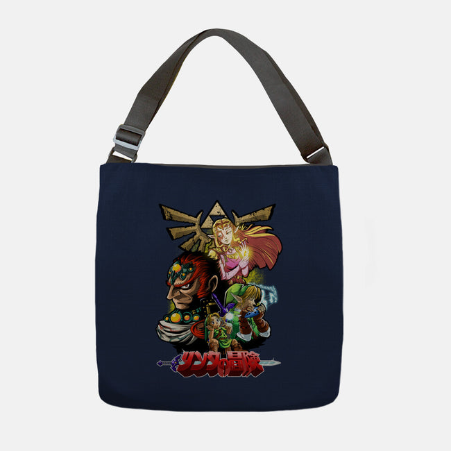 Hyrule Force-None-Adjustable Tote-Bag-Diego Oliver