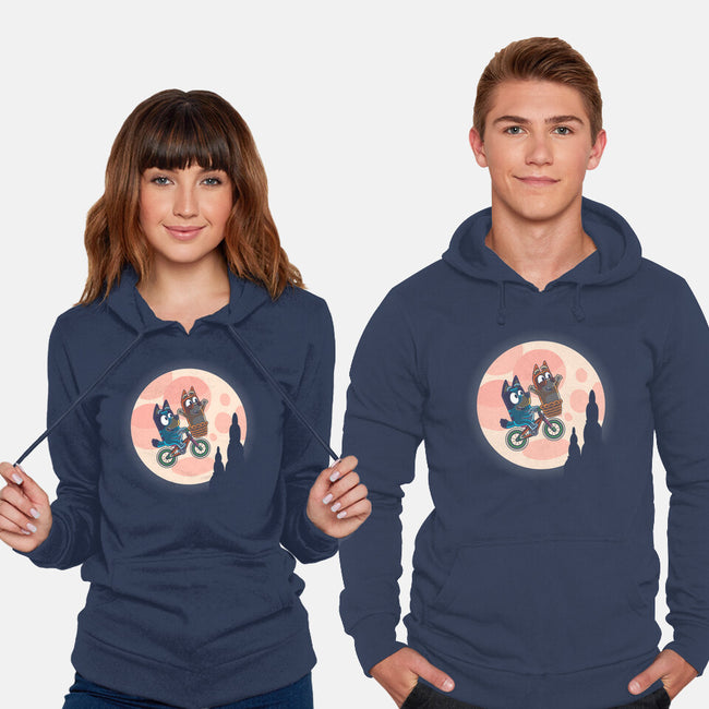 Heelers Moon-Unisex-Pullover-Sweatshirt-jasesa