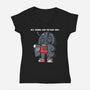 Join The Dark Side-Womens-V-Neck-Tee-krisren28