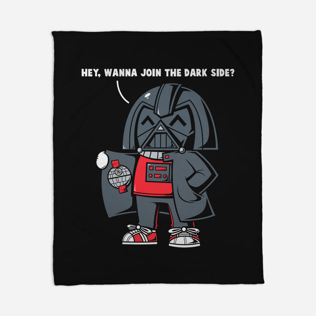 Join The Dark Side-None-Fleece-Blanket-krisren28