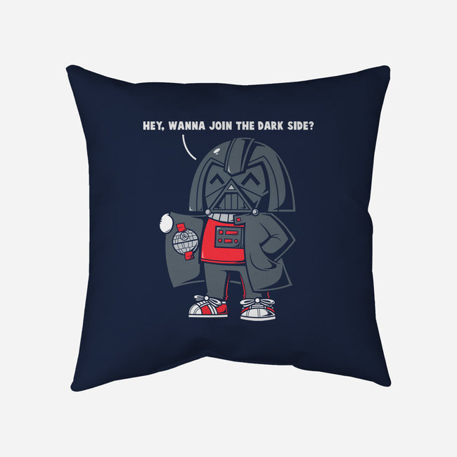 Join The Dark Side-None-Non-Removable Cover w Insert-Throw Pillow-krisren28