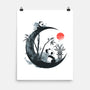 Panda Print-None-Matte-Poster-Vallina84