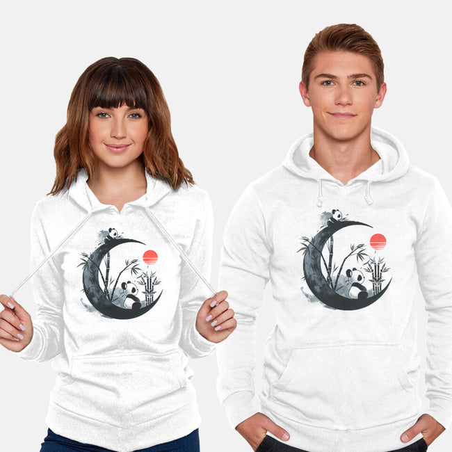 Panda Print-Unisex-Pullover-Sweatshirt-Vallina84