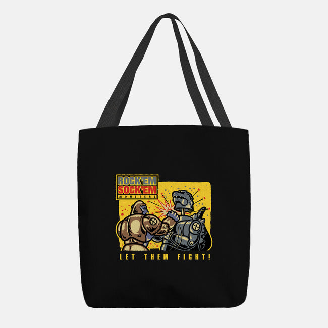 Let Em Fight-None-Basic Tote-Bag-demonigote