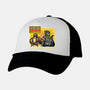 Let Em Fight-Unisex-Trucker-Hat-demonigote