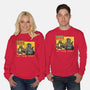 Let Em Fight-Unisex-Crew Neck-Sweatshirt-demonigote