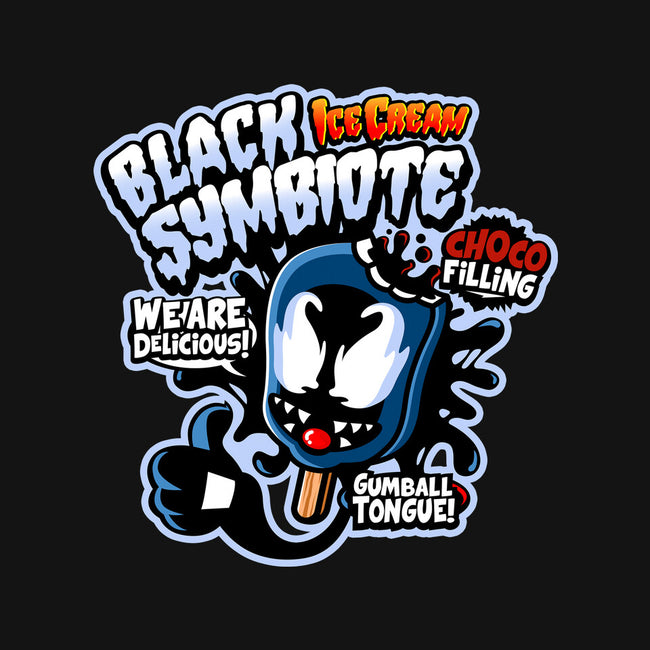 Black Symbiote Ice Cream-Youth-Crew Neck-Sweatshirt-demonigote