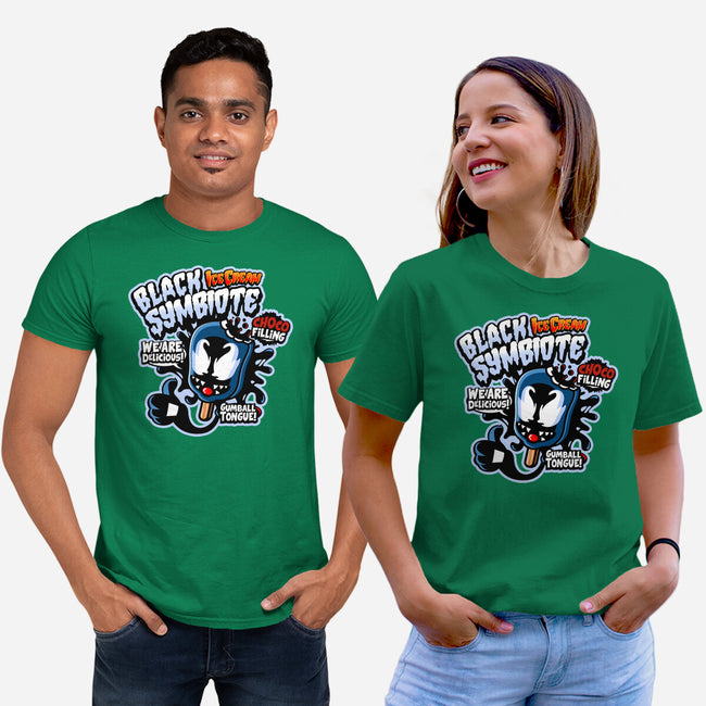 Black Symbiote Ice Cream-Unisex-Basic-Tee-demonigote