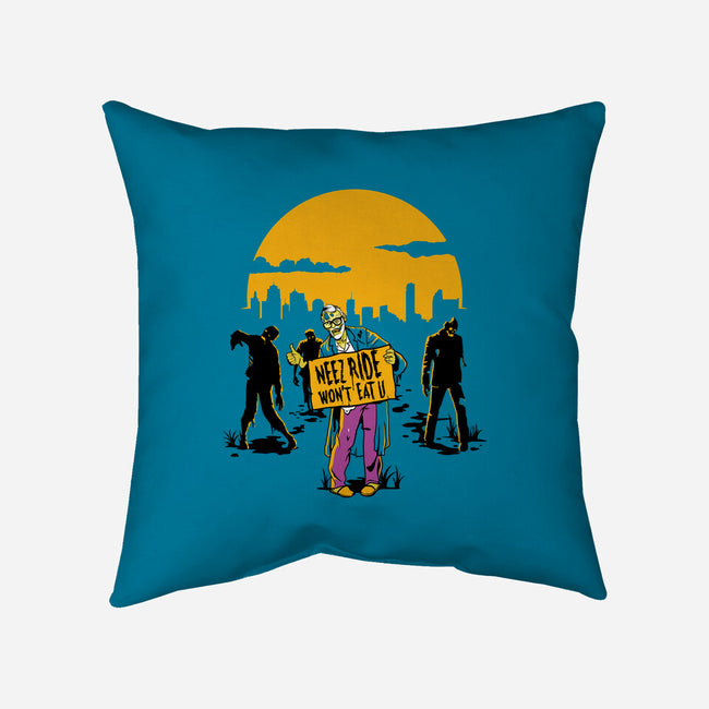 Neez Ride-None-Non-Removable Cover w Insert-Throw Pillow-demonigote