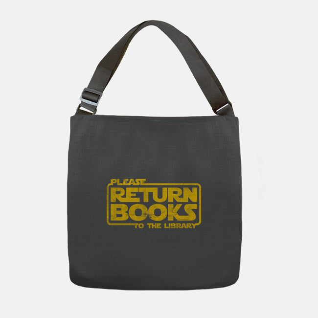 The Return Of The Books-None-Adjustable Tote-Bag-NMdesign