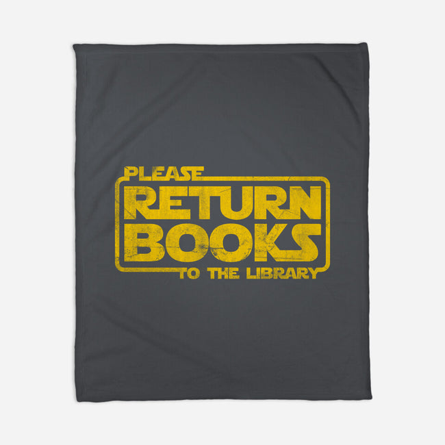 The Return Of The Books-None-Fleece-Blanket-NMdesign