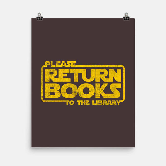 The Return Of The Books-None-Matte-Poster-NMdesign