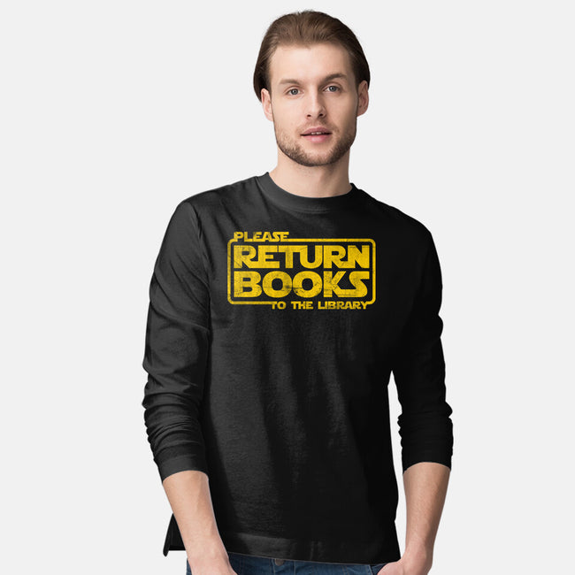 The Return Of The Books-Mens-Long Sleeved-Tee-NMdesign