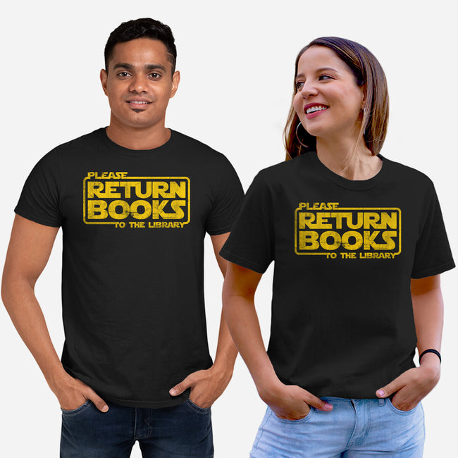 The Return Of The Books-Unisex-Basic-Tee-NMdesign