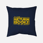 The Return Of The Books-None-Non-Removable Cover w Insert-Throw Pillow-NMdesign