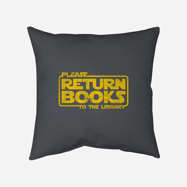 The Return Of The Books-None-Removable Cover-Throw Pillow-NMdesign