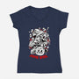 Sorry Game Over-Womens-V-Neck-Tee-spoilerinc