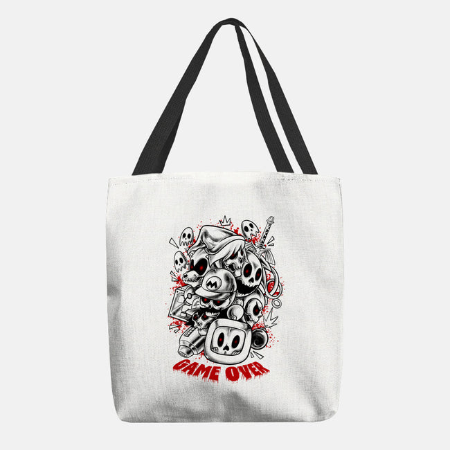 Sorry Game Over-None-Basic Tote-Bag-spoilerinc