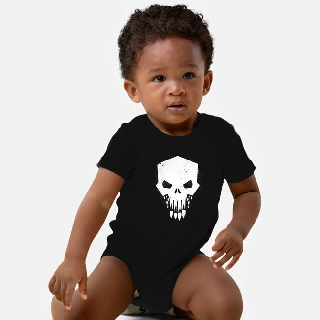 Helldivers Punisher-Baby-Basic-Onesie-rocketman_art