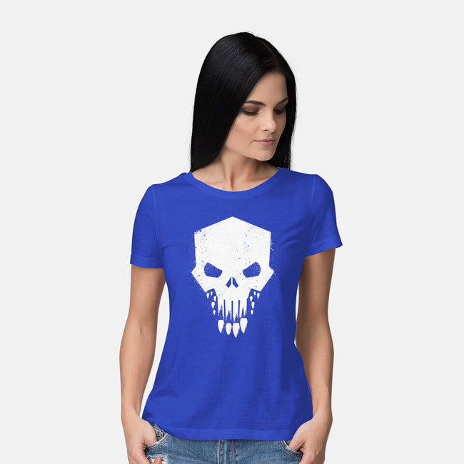 Helldivers Punisher-Womens-Basic-Tee-rocketman_art