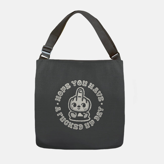 Flipping Day-None-Adjustable Tote-Bag-demonigote