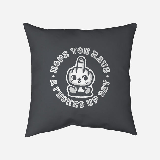 Flipping Day-None-Non-Removable Cover w Insert-Throw Pillow-demonigote