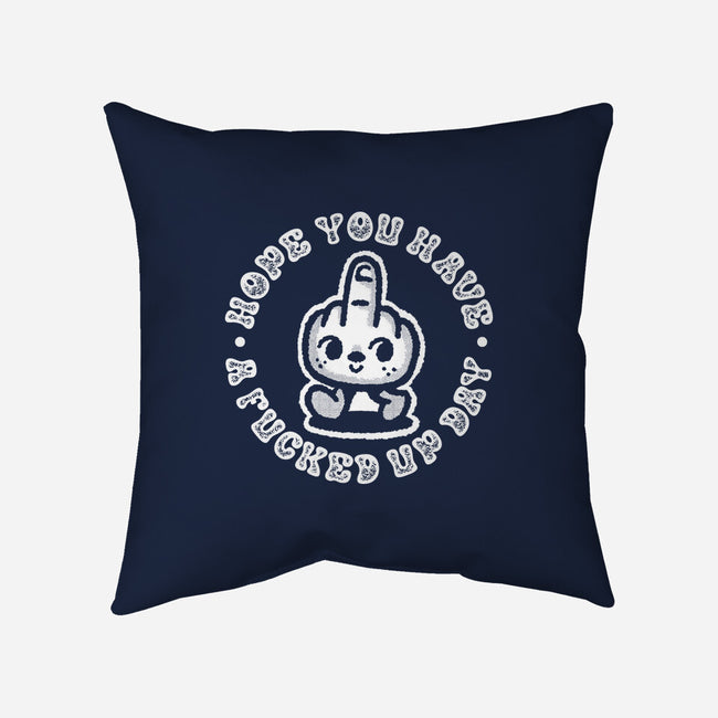 Flipping Day-None-Non-Removable Cover w Insert-Throw Pillow-demonigote