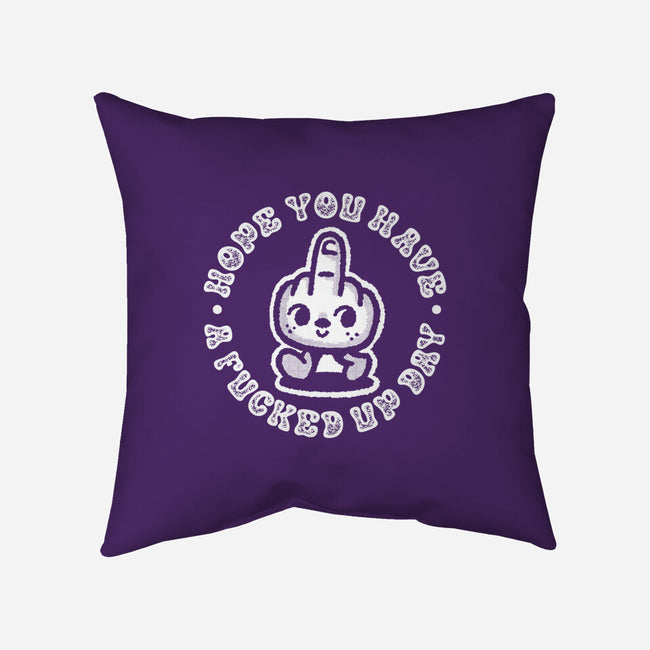 Flipping Day-None-Non-Removable Cover w Insert-Throw Pillow-demonigote