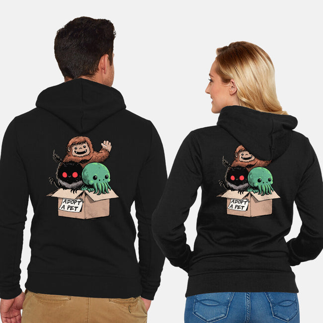 Adopt A Pet-Unisex-Zip-Up-Sweatshirt-GoshWow