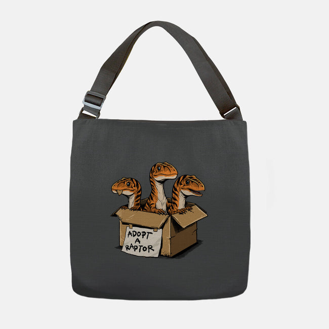 Prehistoric Adoption-None-Adjustable Tote-Bag-GoshWow