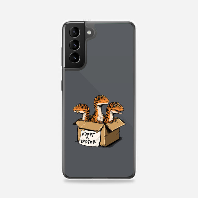 Prehistoric Adoption-Samsung-Snap-Phone Case-GoshWow