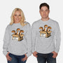 Prehistoric Adoption-Unisex-Crew Neck-Sweatshirt-GoshWow