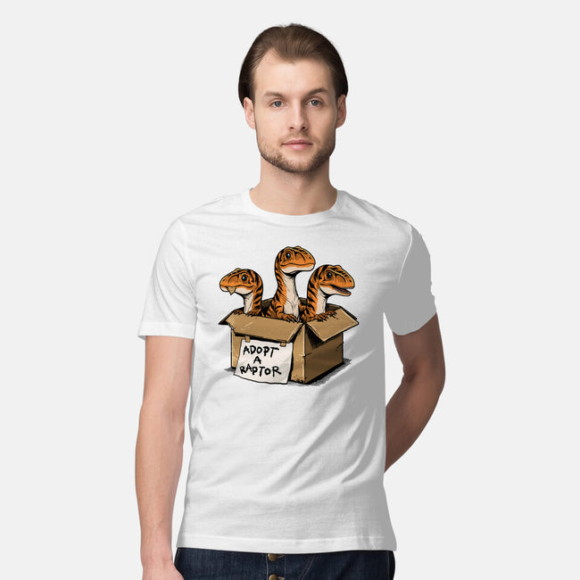 Prehistoric Adoption-Mens-Premium-Tee-GoshWow