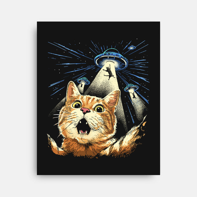 The Purrr-fect Abduction-None-Stretched-Canvas-GoshWow