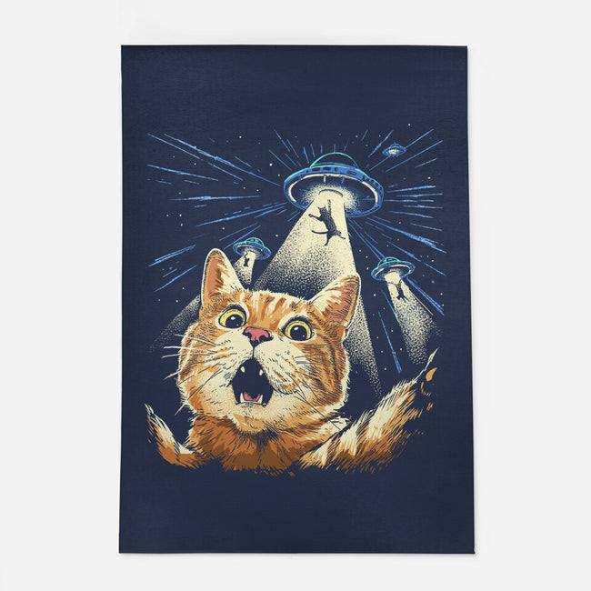 The Purrr-fect Abduction-None-Outdoor-Rug-GoshWow