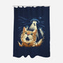 The Purrr-fect Abduction-None-Polyester-Shower Curtain-GoshWow