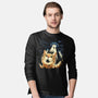 The Purrr-fect Abduction-Mens-Long Sleeved-Tee-GoshWow