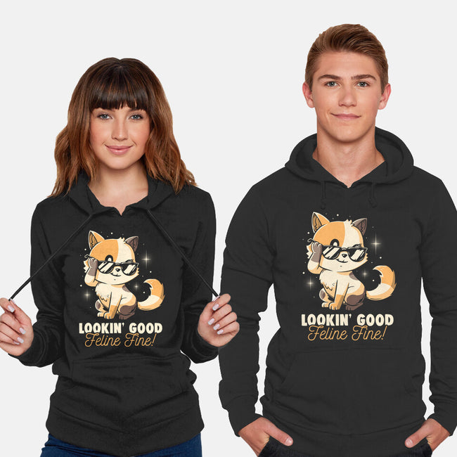 Feline Fine-Unisex-Pullover-Sweatshirt-koalastudio