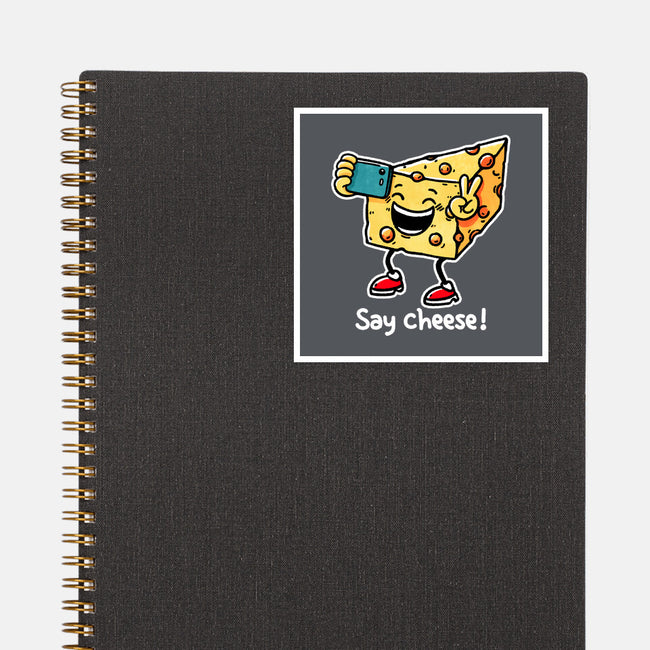 Say Cheese-None-Glossy-Sticker-fanfreak1