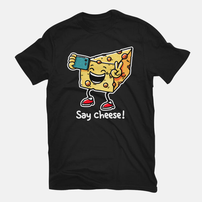 Say Cheese-Womens-Basic-Tee-fanfreak1