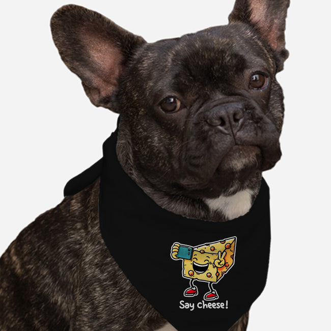 Say Cheese-Dog-Bandana-Pet Collar-fanfreak1