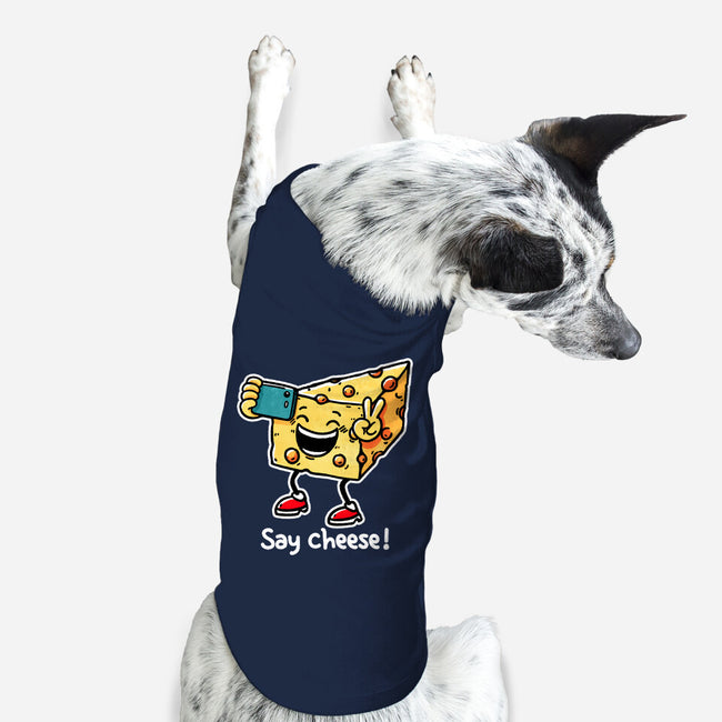 Say Cheese-Dog-Basic-Pet Tank-fanfreak1