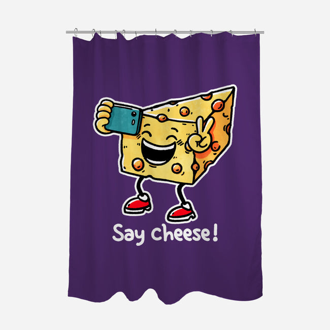 Say Cheese-None-Polyester-Shower Curtain-fanfreak1